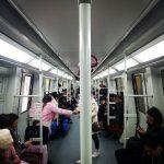 inside metro in china