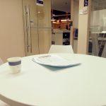 office interview table white
