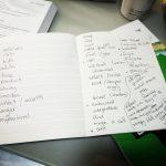 study class lesson book new words