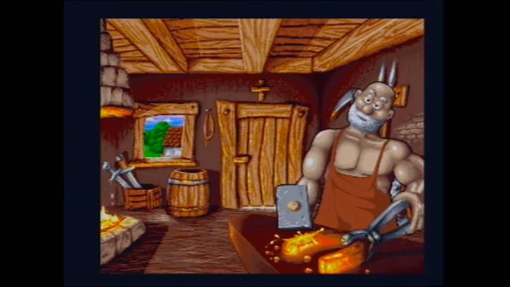 The Settlers By Blue Byte For Amiga 500 Settlers Intro Sequence Blacksmith