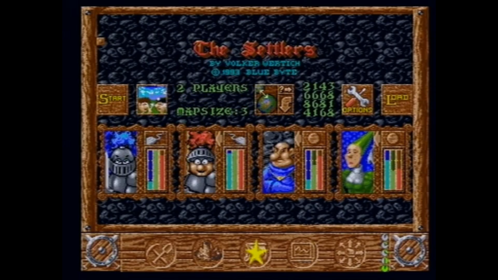 The Settlers By Blue Byte For Amiga 500 Settlers Preferences