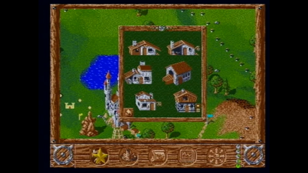 The Settlers By Blue Byte For Amiga 500 Settlers Large Buildings