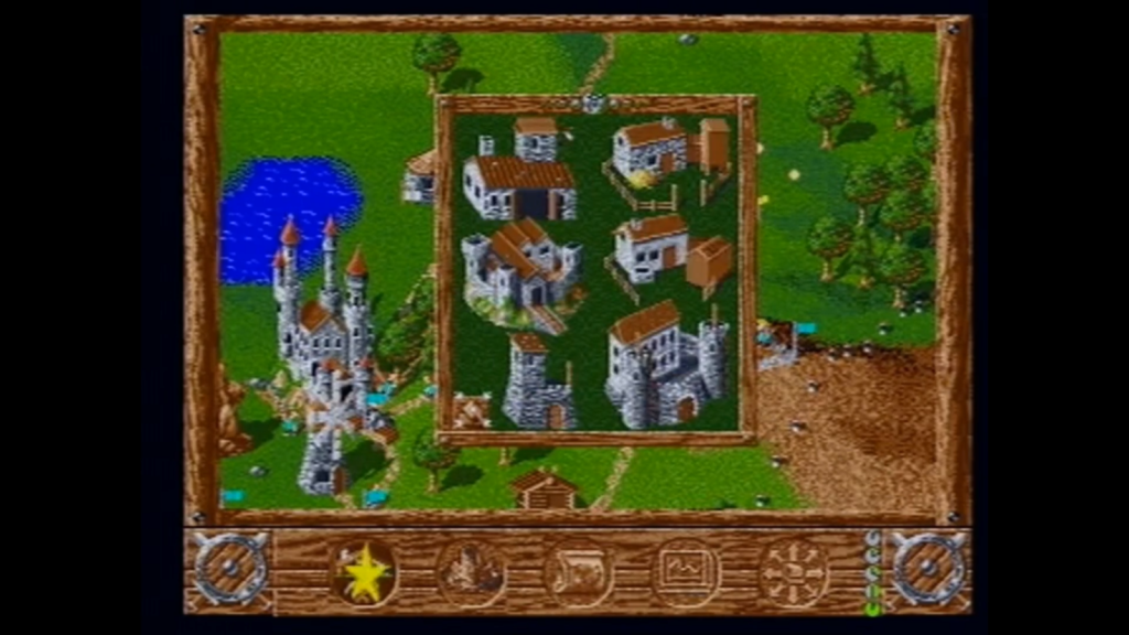 The Settlers By Blue Byte For Amiga 500 Settlers Large Buildings