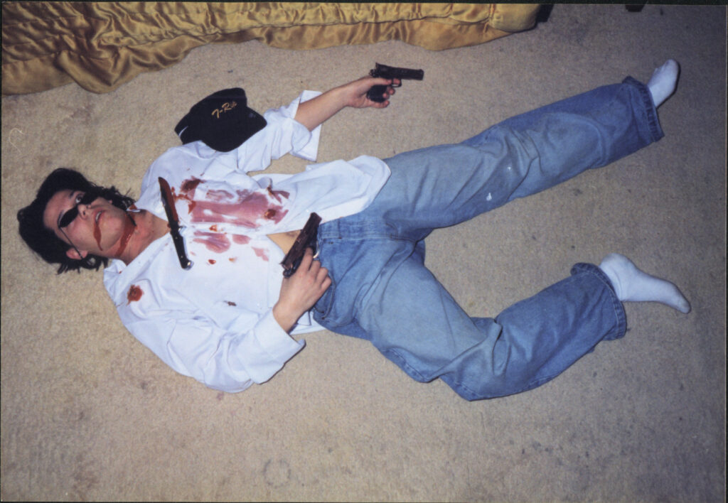 Morbid Death Picture Of Tony Eleninovski Snapped In Bedroom On June 25, 1997