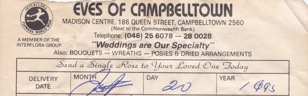 Alinta Eves Of Campbelltown Send Roses