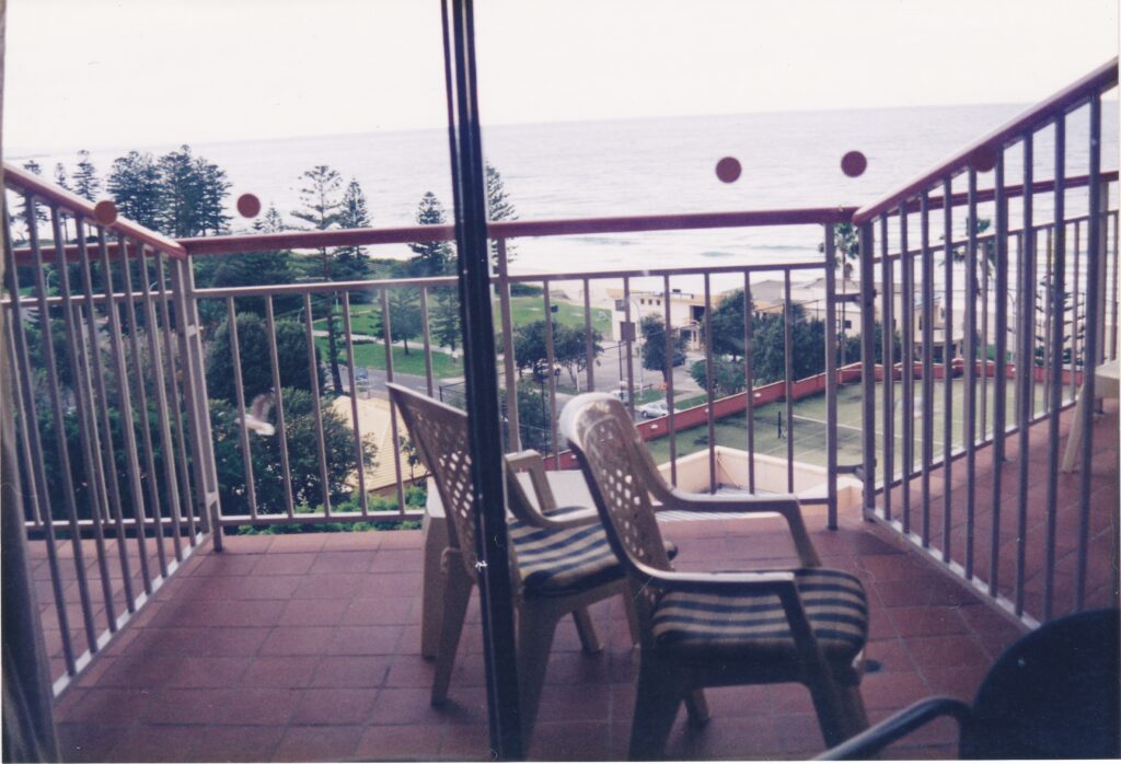 Wollongong Novotel Balcony Looking Over To Beach