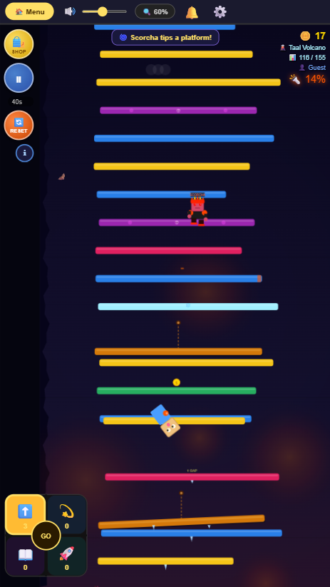Floor Is Lava screenshot - Story Mode, June 2, 2026