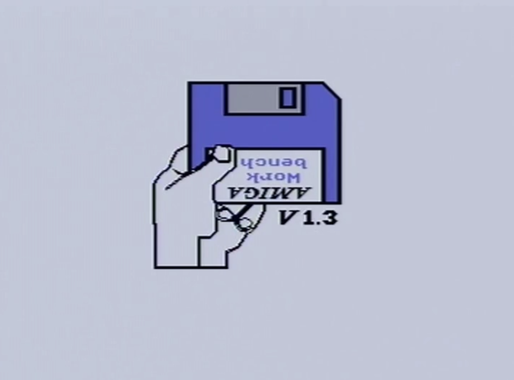 Amiga 500 A500 Workbench V1.3 Startup Screen