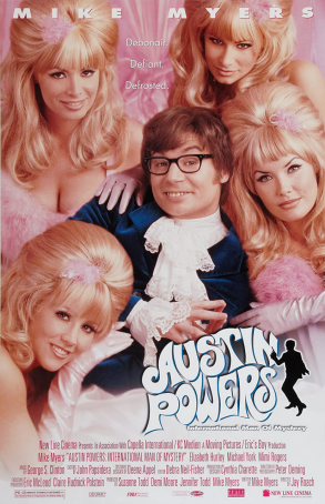 Austin Powers Movie Cover
