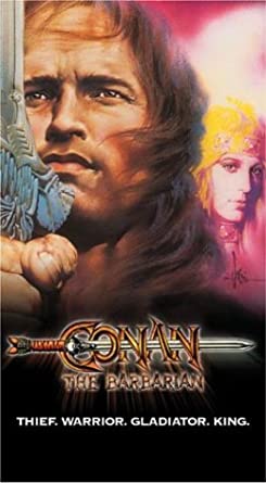 Conan The Barbarian VHS Cover