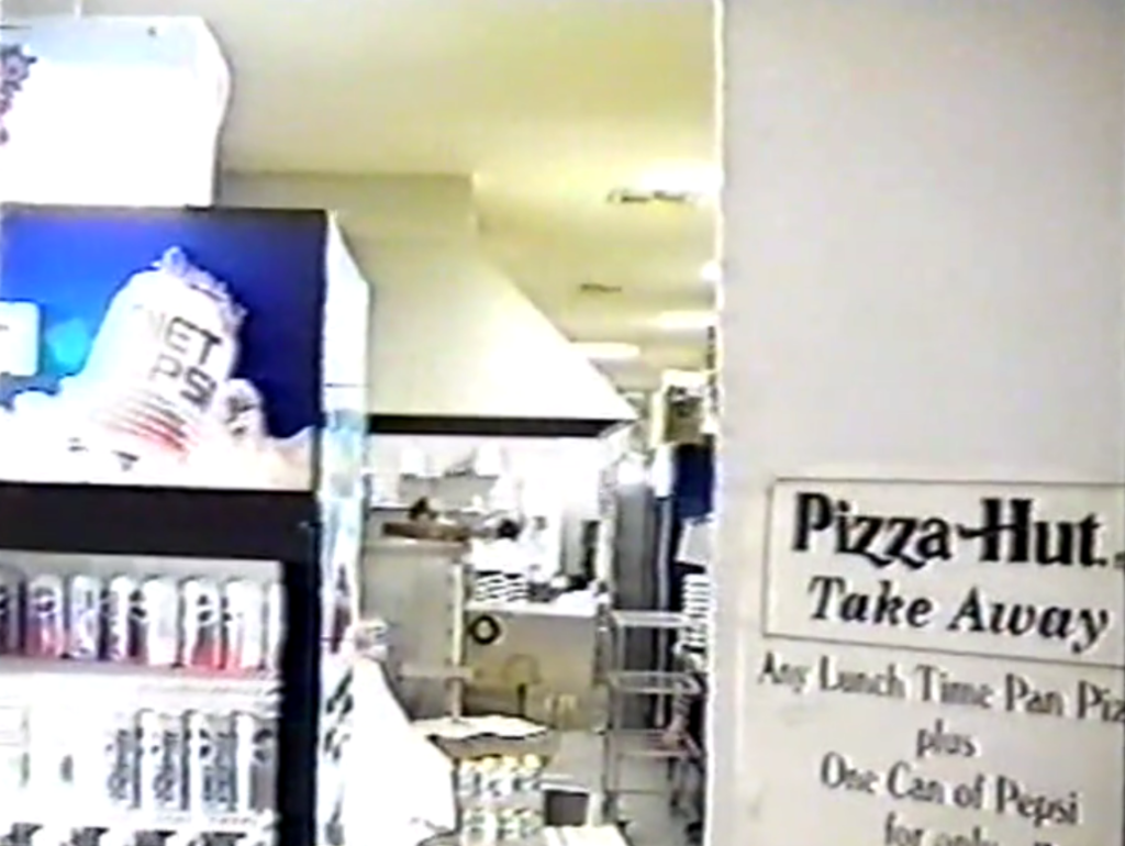 Home Video of Pizza Hut In 1996