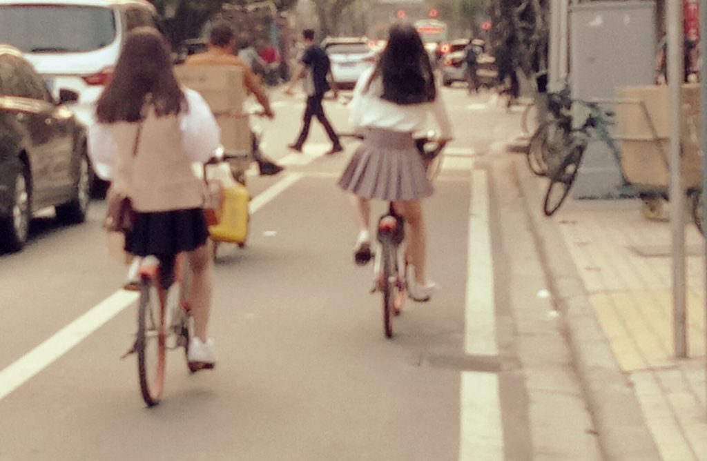 bike tasseled skirt china