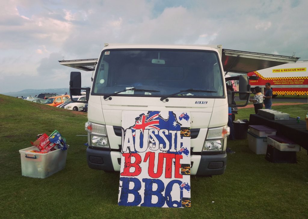 Aussie BBQ Truck Shop Wollongong Beach