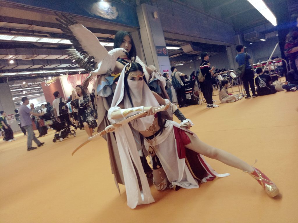Guangzhou Cosplay Expo Two Characters