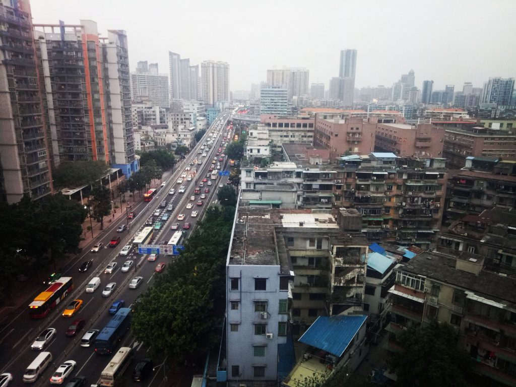 China Guangzhou High-Rise Apartment View