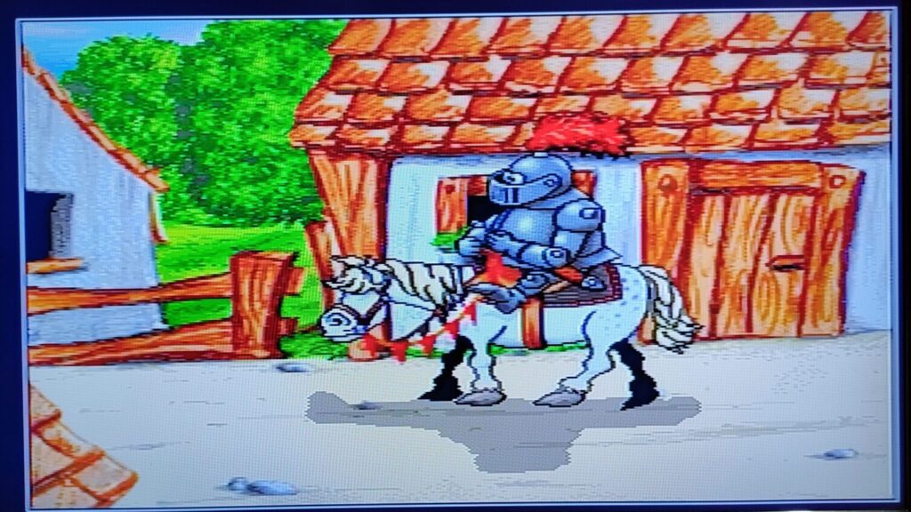 The Settlers Intro Screenshot On Amiga 500