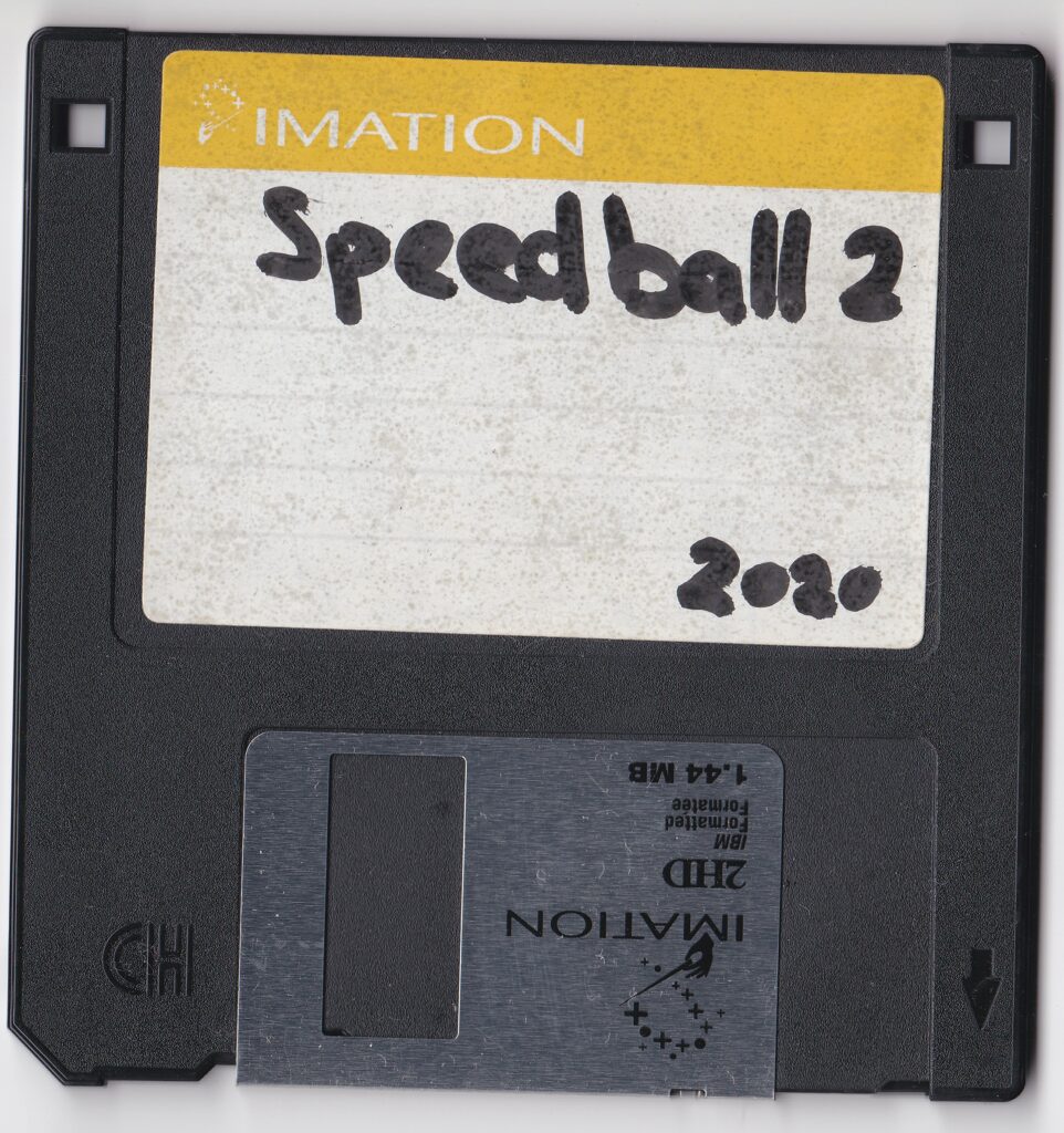 Speedball 2 Copy On Amiga 500 3.5" Floppy Disk