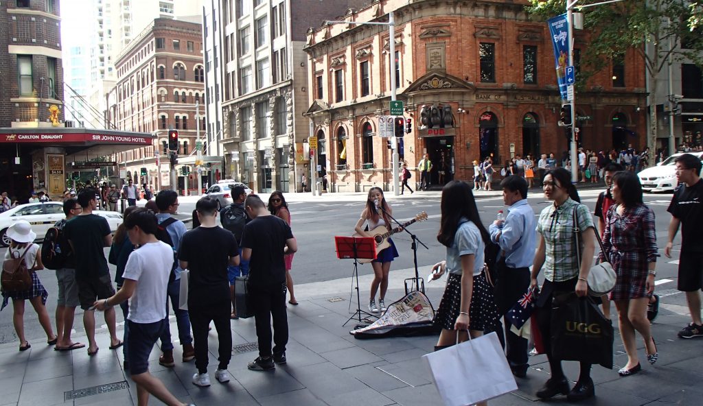 Chinese Street Performer Sydney