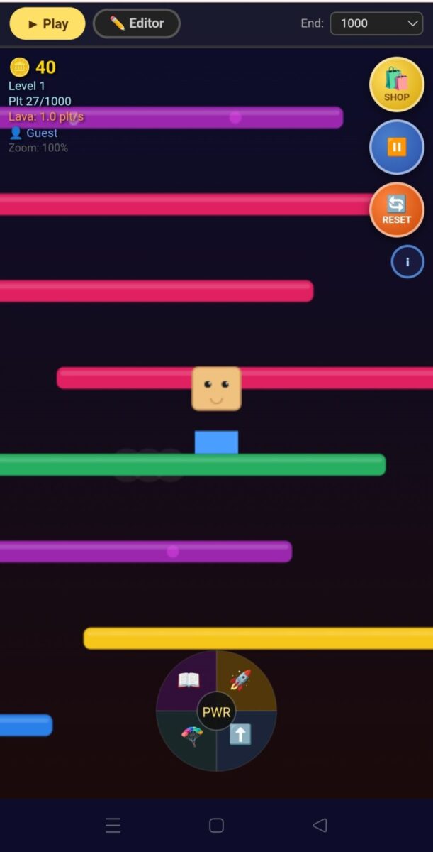 Floor Is Lava screenshot; 2026-04-28