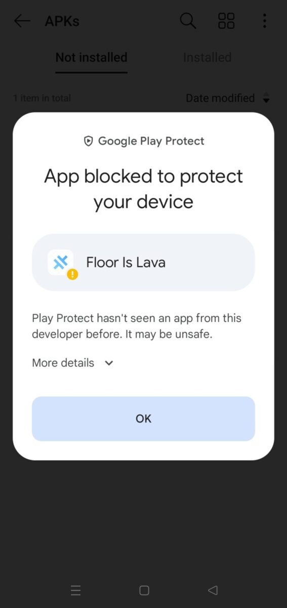 Floor Is Lava screenshot; 2026-06-01