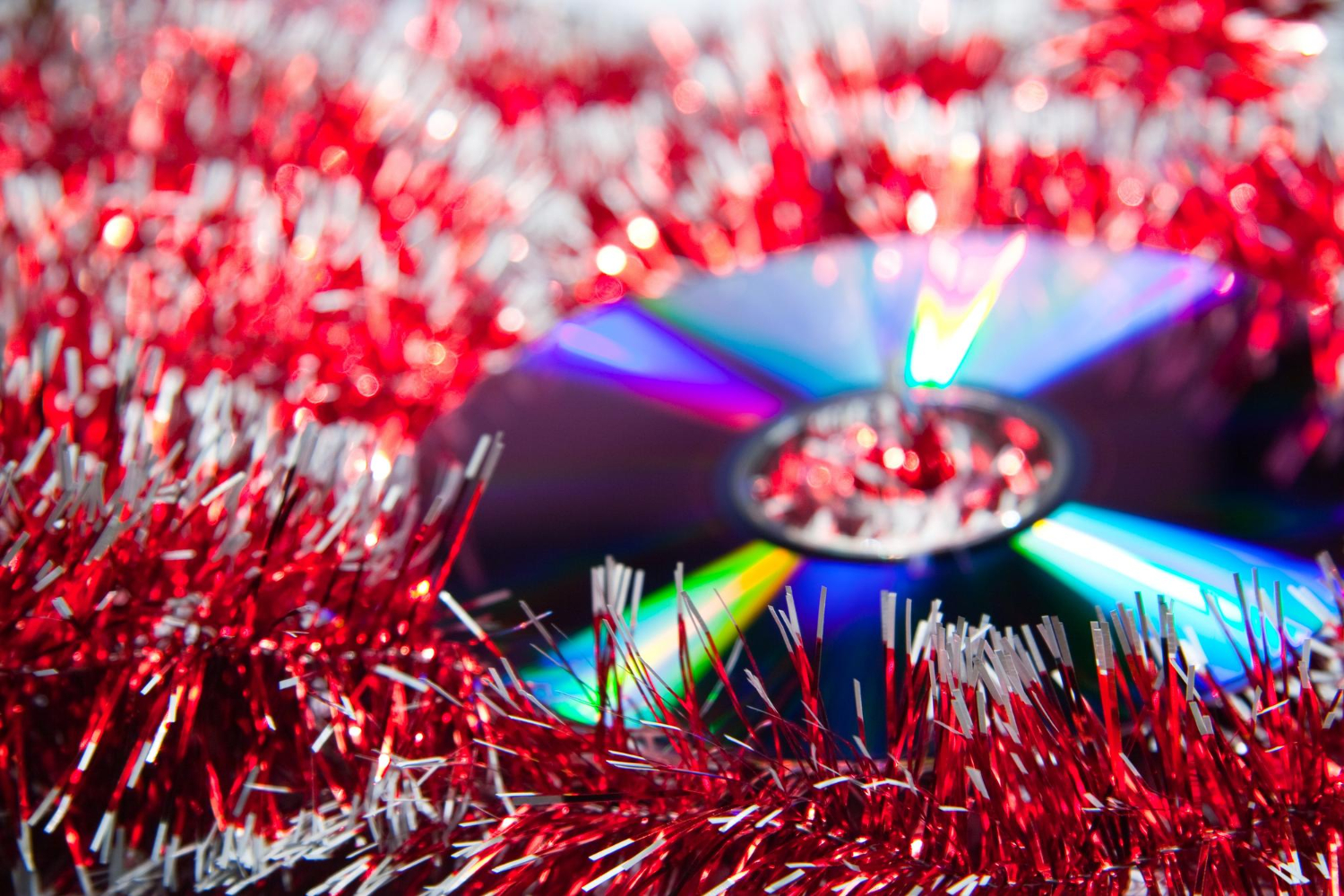 abstract background CD on carpet