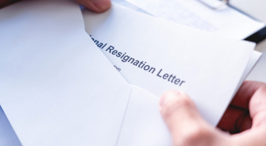 employees who intend quit work with resignation letters quit change job leaving office unemployment resigned