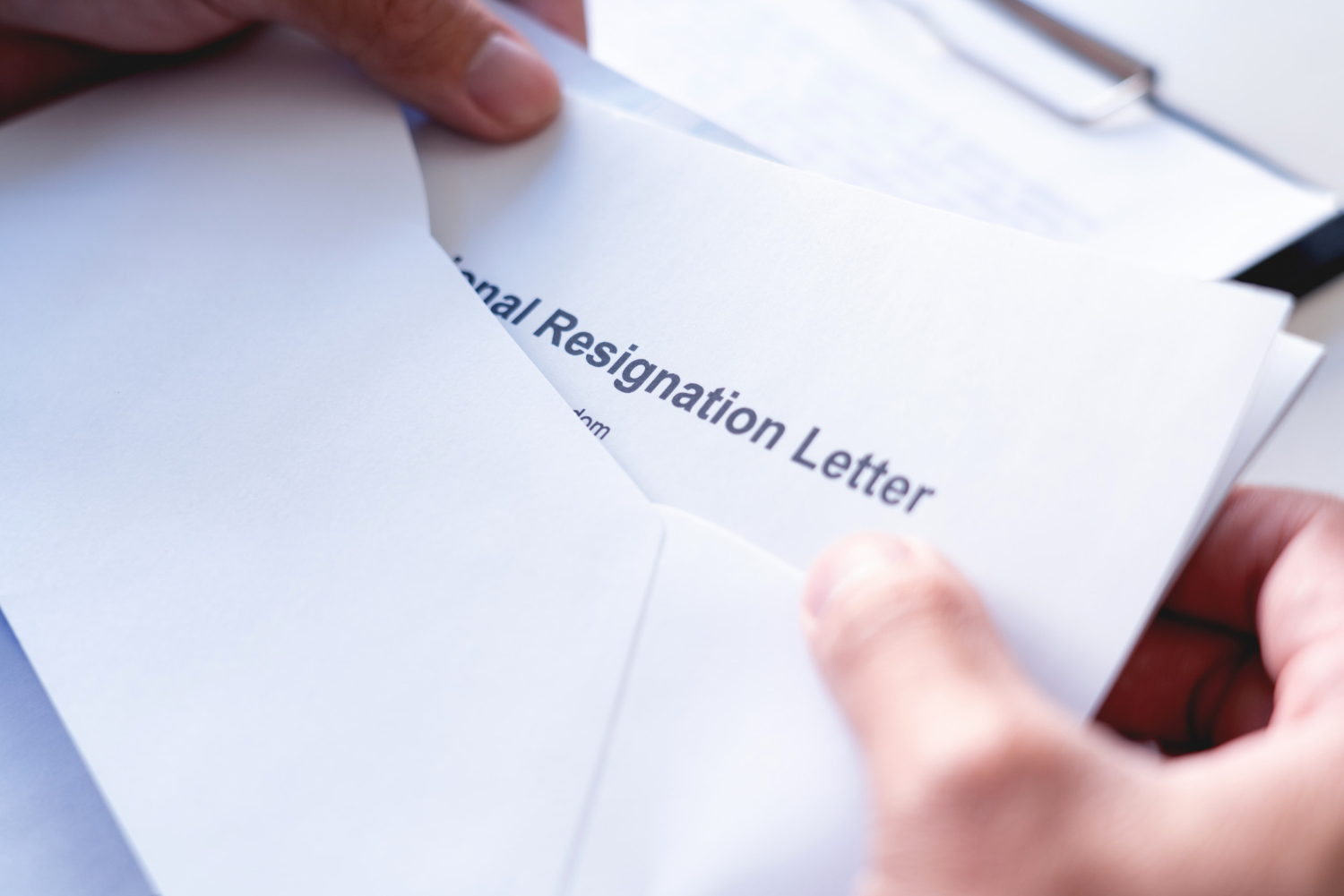 employees who intend quit work with resignation letters quit change job leaving office unemployment resigned