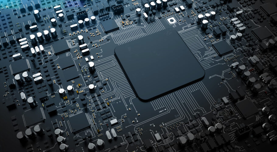 fragment computer hardware components powerful cpu chip