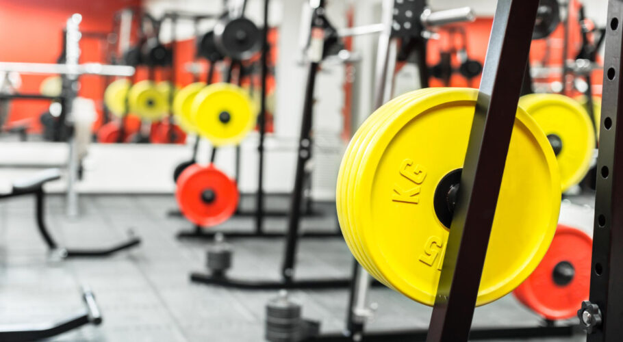 gym interior with equipment
