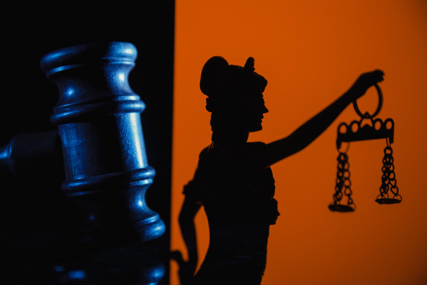 judges gavel law justice concept multi exposure