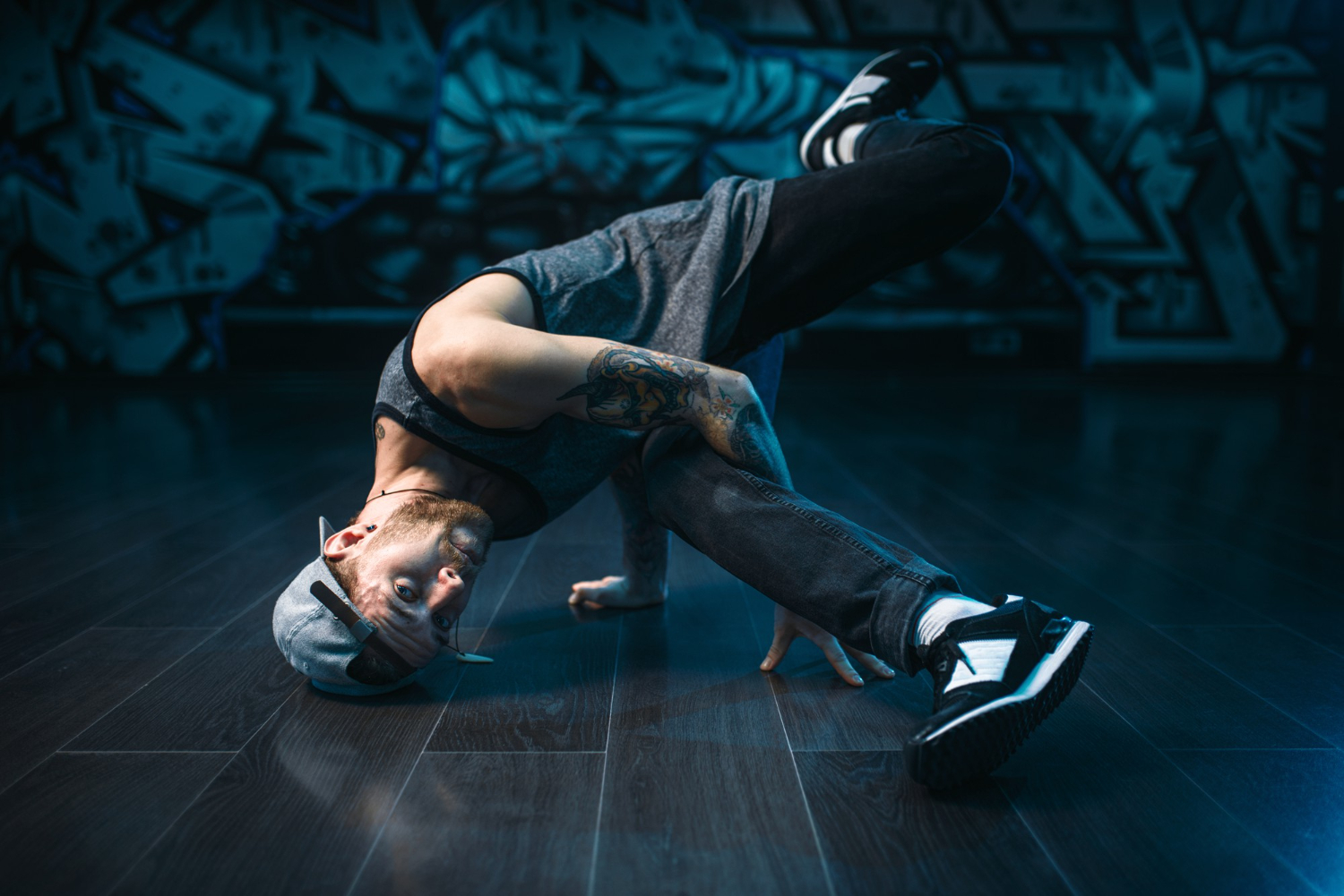 male rapper dance studio trendy lifestyle