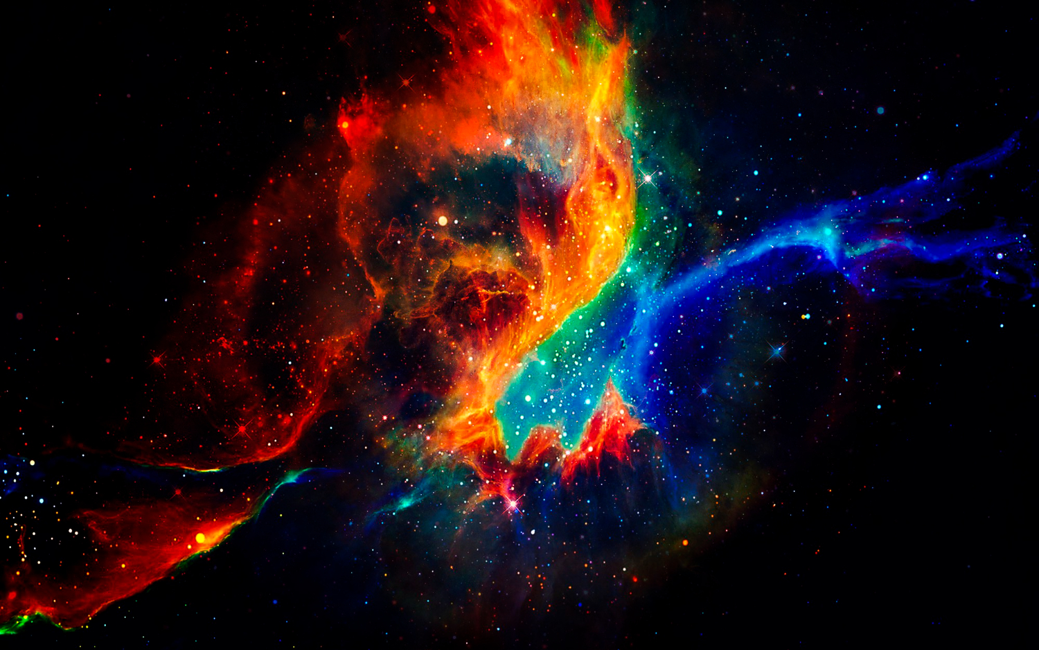 nebula magnetism in remote corner of the universe