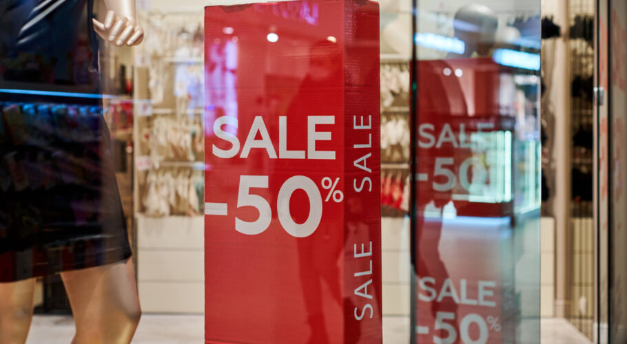 retail shop sale during covid-19 pandemic