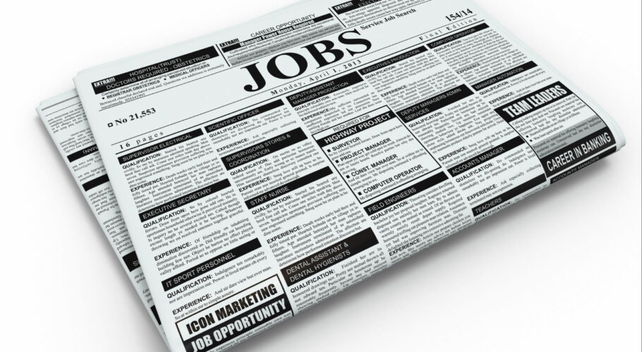 search for jobs in Trading Post newspaper with advertisements