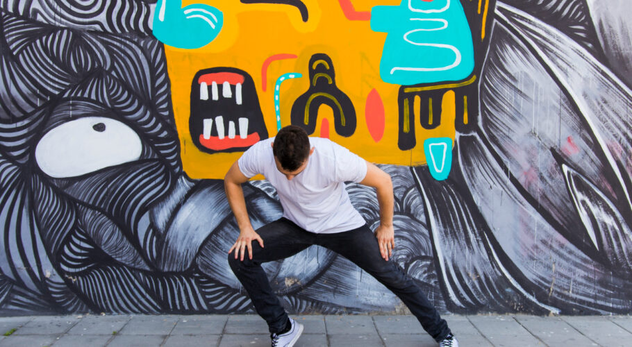 street dancer dancing street hip hop
