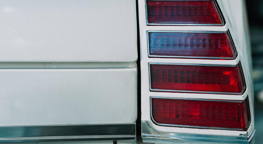 vintage car lights repair shop garage