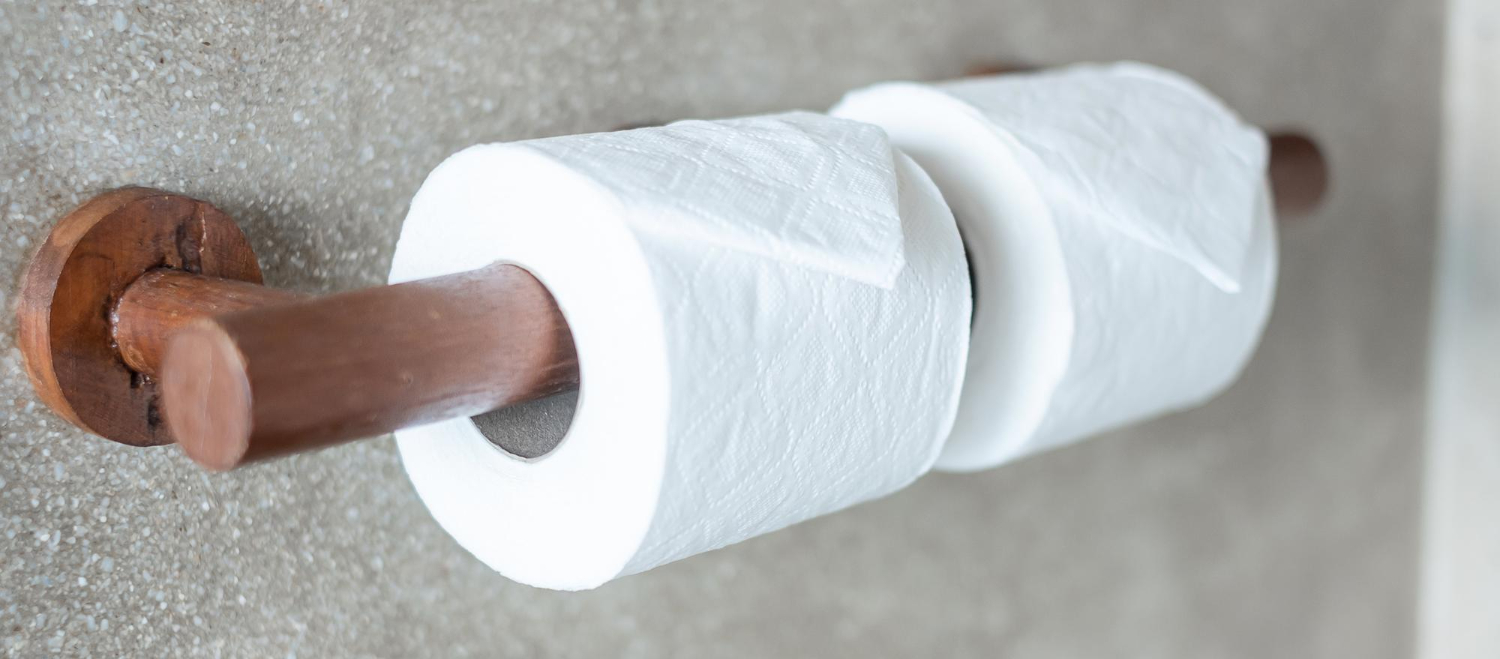 toilet paper rolls restroom personal hygiene